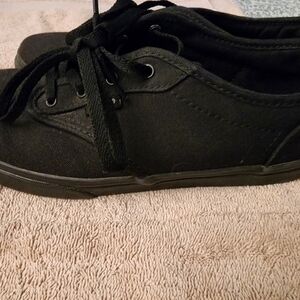 Vans black shoes